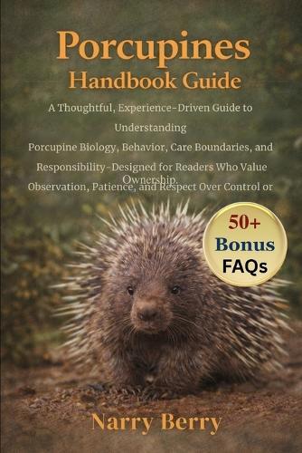 Porcupines Handbook Guide: A Thoughtful, Experience-Driven Guide to Understanding Porcupine Biology, Behavior, Care Boundaries, and Ethical Responsibility-Designed for Readers Who Value Observation, Patience, and Respect Over Control or Ownership