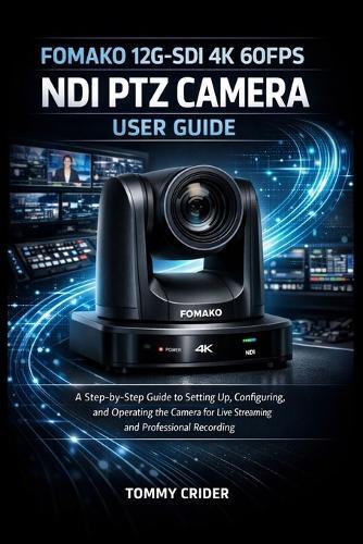Fomako 12g-SDI 4k 60fps Ndi Ptz Camera User Guide: A Step-by-Step Guide to Setting Up, Configuring, and Operating the Camera for Live Streaming and Professional Recording