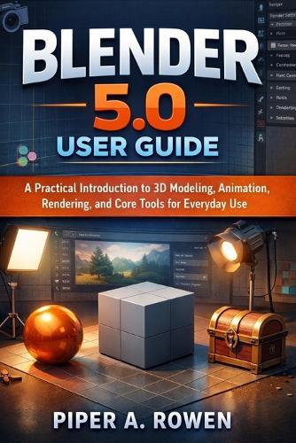 Blender 5.0 User Guide: A Practical Introduction to 3D Modeling, Animation, Rendering, and Core Tools for Everyday Use
