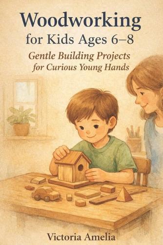 Woodworking for kids Age 6-8: Gentle Building Projects for Curious Young Hands