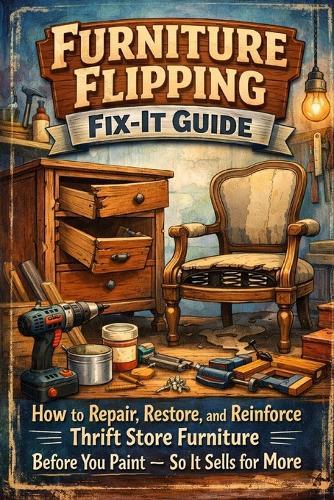 Furniture Flipping Fix-It Guide: How to Repair, Restore, and Reinforce Thrift Store Furniture Before You Paint - So It Sells for More
