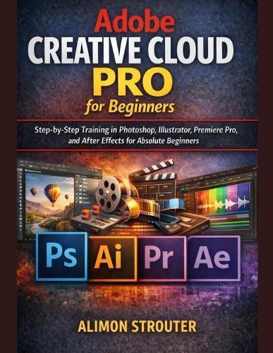 Adobe Creative Cloud Pro for Beginners: Step-by-Step Training in Photoshop, Illustrator, Premiere Pro, and After Effects for Absolute Beginners