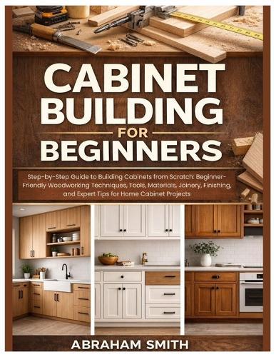 Cabinet Building for Beginners: Step-by-Step Guide to Building Cabinets from Scratch: Woodworking Techniques, Tools, Materials, Joinery, Finishing, and Expert Tips for Home Cabinet Projects