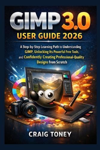 GIMP 3.0 User Guide 2026: A Step-by-Step Learning Path to Understanding GIMP, Unlocking Its Powerful Free Tools, and Confidently Creating Professional-Quality Designs from Scratch