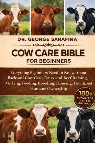 Cow Care Bible for Beginners: Everything Beginners Need to Know About Backyard Cow Care, Dairy and Beef Raising, Milking, Feeding, Breeding, Housing, Health, and Humane Ownership