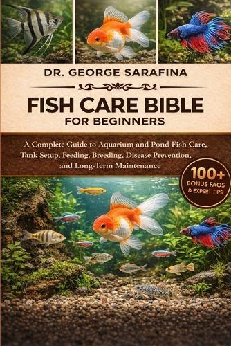 Fish Care Bible for Beginners: A Complete Guide to Aquarium and Pond Fish Care, Tank Setup, Feeding, Breeding, Disease Prevention, and Long-Term Maintenance