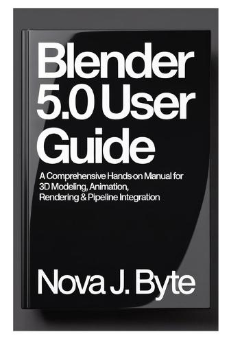 Blender 5.0 User Guide: A Comprehensive Hands-On Manual for 3D Modeling, Animation, Rendering & Pipeline Integration