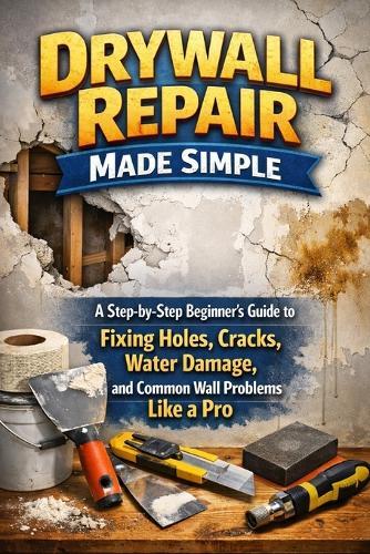 Drywall Repair Made Simple: A Step-by-Step Beginner's Guide to Fixing Holes, Cracks, Water Damage, and Common Wall Problems Like a Pro