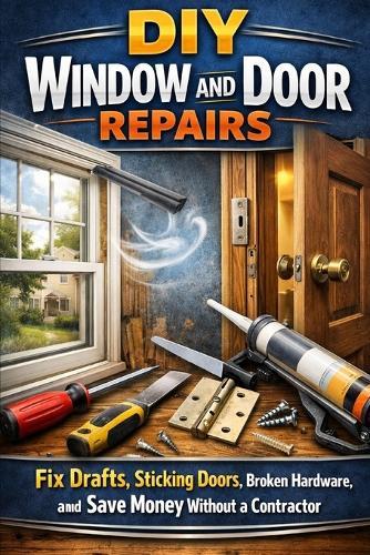 DIY Window and Door Repairs: Fix Drafts, Sticking Doors, Broken Hardware, and Save Money Without a Contractor