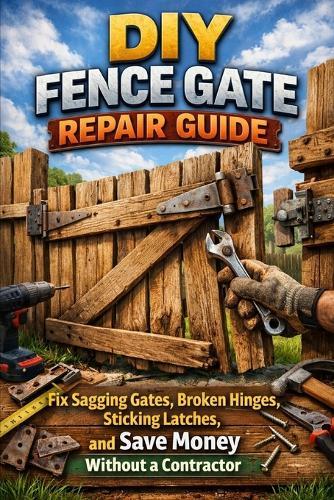 DIY Fence Gate Repair Guide: Fix Sagging Gates, Broken Hinges, Sticking Latches, and Save Money Without a Contractor