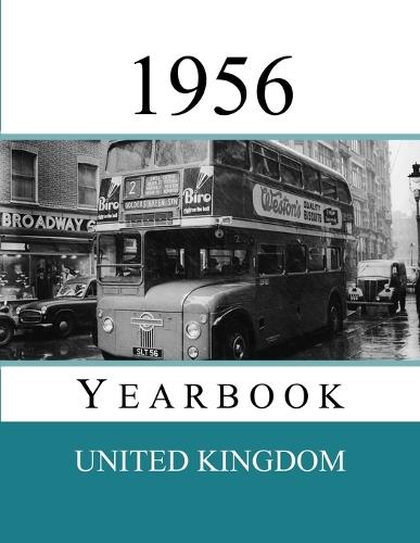 1956 UK Yearbook: Original book full of facts and figures from 1956
