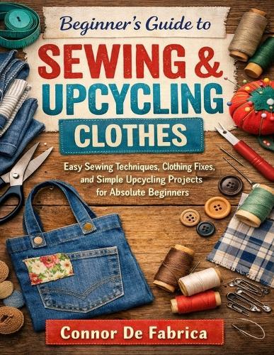 Beginner's Guide to Sewing & Upcycling Clothes: Easy Sewing Techniques, Clothing Fixes, and Simple Upcycling Projects for Absolute Beginners