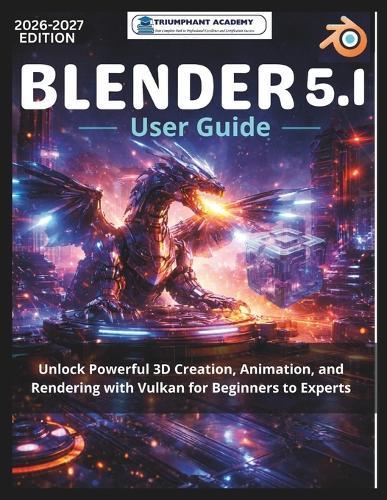 Blender 5.1 User Guide: Unlock Powerful 3D Creation, Animation, and Rendering with Vulkan for Beginners to Experts