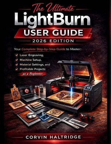 The Ultimate LightBurn User Guide: Your Complete Step-by-Step Guide to Master Laser Engraving, Machine Setup, Material Settings, and Profitable Projects as a Beginner