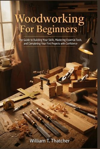 Woodworking For Beginners: The Guide to Building Your Skills Mastering Essential Tools and Completing Your First Projects with Confidence
