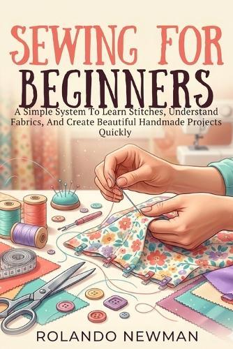 Sewing for Beginners: A Simple System To Learn Stitches, Understand Fabrics, And Create Beautiful Handmade Projects Quickly