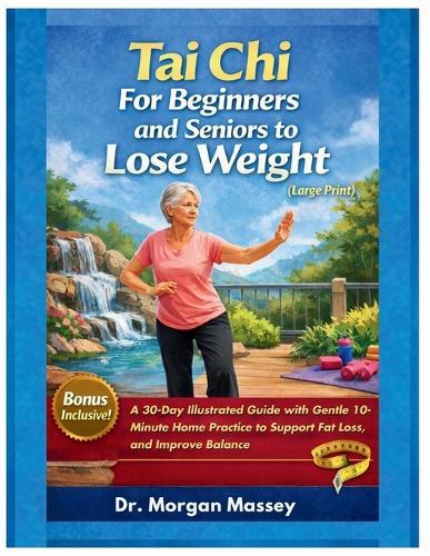 Tai Chi for Beginners and Seniors to Lose Weight (Large Print): A 30-Day Illustrated Guide with Gentle 10-Minute Home Practice to Support Fat Loss, and Improve Balance