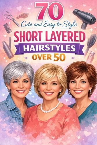 70 Cute and Easy to Style Short Layered Hairstyles over 50