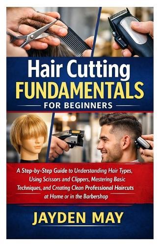 Hair Cutting Fundamentals for Beginners: A Step-by-Step Guide to Understanding Hair Types, Using Scissors and Clippers, Mastering Basic Techniques, and Creating Clean Professional Haircuts at Home or in the Barbershop