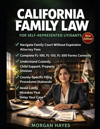 California Family Law for Self-Represented Litigants: Custody, Child Support, Divorce & Court Filings Step-by-Step Guide: Complete DIY Legal Guide to California Family Court Forms, Procedures & Self-Representation Without an Attorney