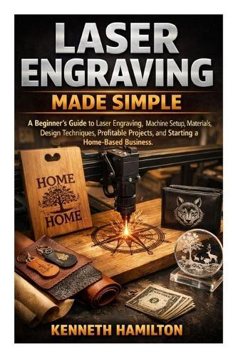 Laser Engraving Made Simple: A Beginner's Guide to Laser Engraving, Machine Setup, Materials, Design Techniques, Profitable Projects, and Starting a Home-Based Business