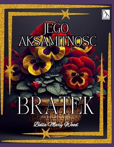 Jego Aksamitnośc Bratek do kolorowania: kolorowanka kwiaty