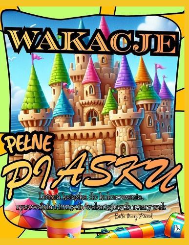 Wakacje Pelne Piasku Letnia książka do kolorowania, rysowania i innych wakacyjnych rozrywek: książka rozrywkowa