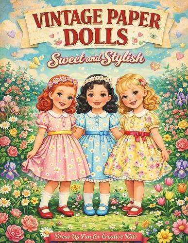 Vintage Paper Dolls: Sweet and Stylish: Dress-Up Fun with 45+ Dresses and Accessories for Creative Kids