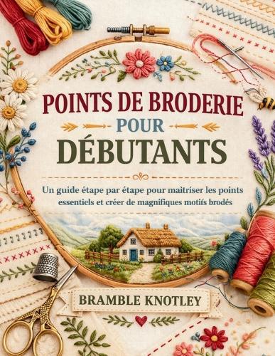 Points de Broderie Pour Débutants: Un guide étape par étape pour maîtriser les points essentiels et créer de magnifiques motifs brodés