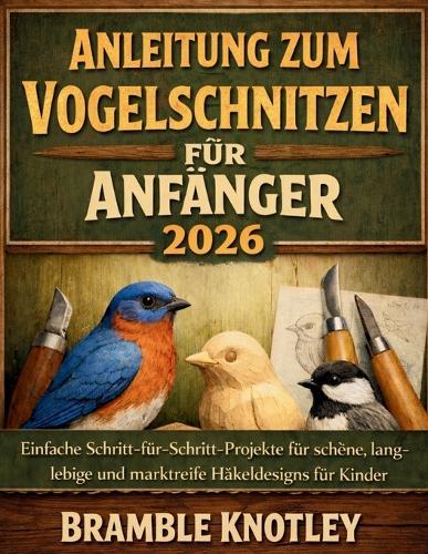 Anleitung Zum Vogelschnitzen Für Anfänger 2026: Einfache Schritt-für-Schritt-Projekte für schöne, langlebige und marktreife Häkeldesigns für Kinder