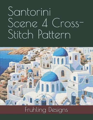 Santorini Scene 4 Cross-Stitch Pattern