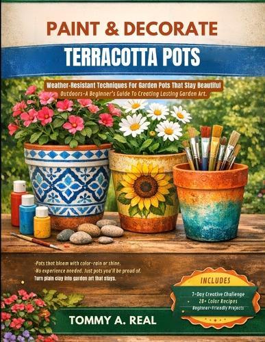Paint & Decorate Terracotta Pots: Weather-Resistant Techniques For Garden Pots That Stay Beautiful Outdoors-A Beginner's Guide To Creating Lasting Garden Art.