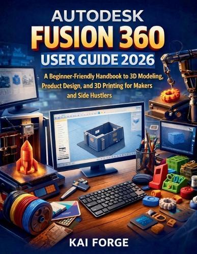 Autodesk Fusion 360 User Guide 2026: A Beginner-Friendly Handbook to 3D Modeling, Product Design, and 3D Printing for Makers and Side Hustlers