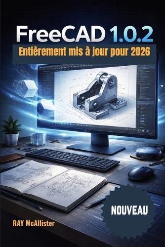 FreeCAD 1.0.2 Guide de l'utilisateur 2026: Apprenez la conception 3D grâce à des projets pratiques: solutions simples, conseils de pros et techniques étape par étape pour débutants et experts.