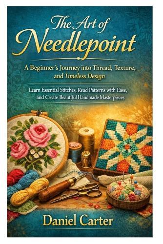 The Art of Needlepoint: A Beginner's Journey into Thread, Texture, and Timeless Design: Learn Essential Stitches, Read Patterns with Ease, and Create Beautiful Handmade Masterpieces