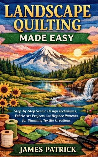 Landscape Quilting Made Easy: Step-by-Step Scenic Design Techniques, Fabric Art Projects, and Beginner Patterns for Stunning Textile Creations