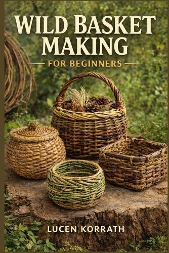 Wild Basket Making for Beginners: Learn How to Forage, Prepare, and Weave Baskets Using Willow, Vines, Bark, Roots, Pine Needles, and Wild Grasses for Simple and Creative Projects