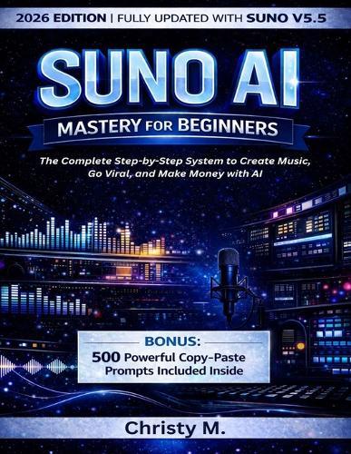 Suno AI Mastery for Beginners: The Complete Step-by-Step System to Create Music, Go Viral, and Make Money with AI