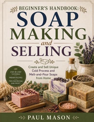 Beginner's Handbook: Soap Making and Selling : Create and Sell Unique Cold Process and Melt-and-Pour Soaps from Home