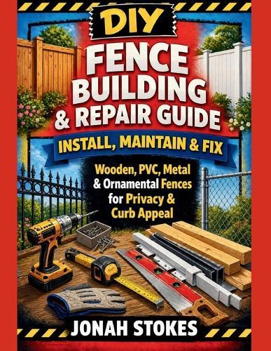 Fence Building & Repair Guide: Install, Maintain & Fix Wooden, PVC, Metal & Ornamental Fences for Privacy & Curb Appeal