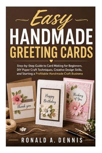 Easy Handmade Greeting Cards: Step-by-Step Guide to Card Making for beginners, DIY Craft Techniques, Creative Design Skills, and How to Start a Profitable Handmade Business from Home
