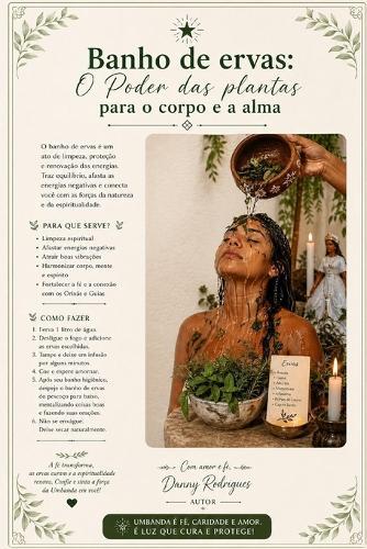 Banho de Ervas: O Poder das Plantas para o Corpo e a Alma