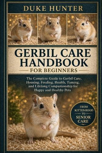 Gerbil Care Handbook: The Complete Guide to Gerbil Care, Housing, Feeding, Health, Taming, and Lifelong Companionship for Happy and Healthy Pets.