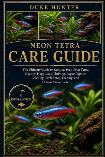 Neon Tetra Care Guide: The Ultimate Guide to Keeping Your Neon Tetras Healthy, Happy, and Thriving: Expert Tips on Breeding, Tank Setup, Feeding, and Disease Prevention.