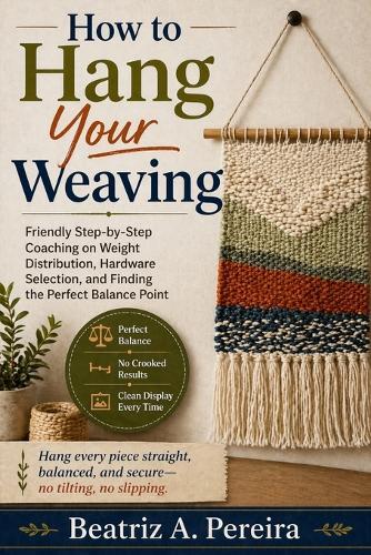 How to Hang Your Weaving: Friendly coaching on weight distribution, hardware selection, and balance points