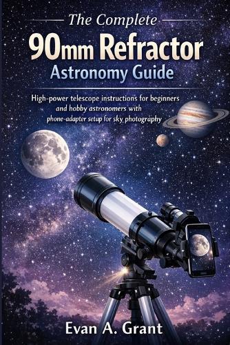 The Complete 90mm Refractor Astronomy Guide: High-power telescope instructions for beginners and hobby astronomers with phone-adapter setup for sky photography