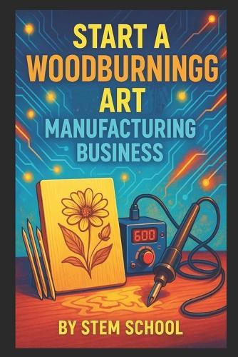 Start a Woodburning Art Manufacturing Business: Sell DIY Pyrography with Tools, Templates and Softwood Pieces