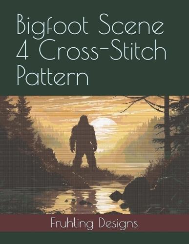 Bigfoot Scene 4 Cross-Stitch Pattern