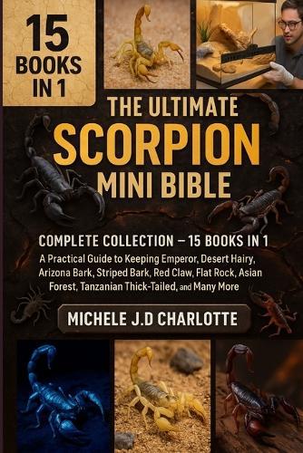 The Ultimate Scorpion Mini Bible: COMPLETE COLLECTION - 15 BOOKS IN 1: A Practical Guide to Keeping Emperor, Desert Hairy, Arizona Bark, Striped Bark, Red Claw, Flat Rock, Asian Forest, Tanzanian Thick-Tailed, and Many More Species