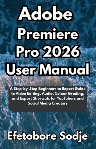 Adobe Premiere Pro 2026 User Manual: A Step-by-Step Beginners to Expert Guide to Video Editing, Audio, Colour Grading, and Export Shortcuts for YouTubers and Social Media Creators
